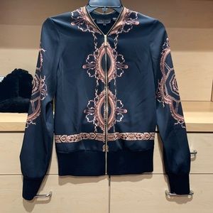 Bomber style cardigan